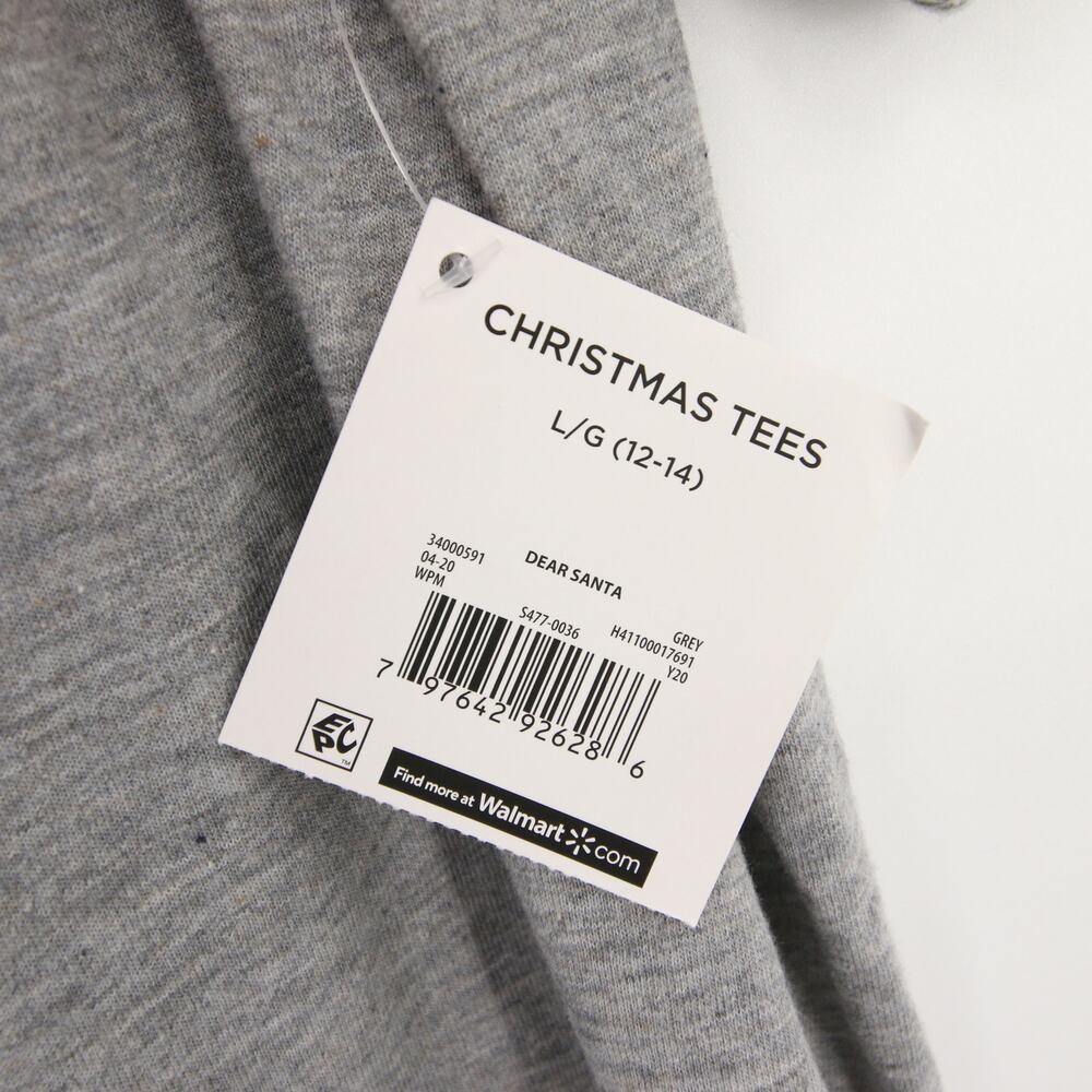 Christmas T-Shirt Gray Dear Santa I Can Explain Funny Ugly Sweater Holiday Time - Picture 7 of 10